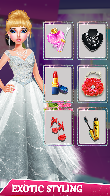 Bridal Wedding Makeup Game Zrzut ekranu 2