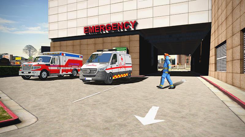 Hospital Driver Ambulance Game 스크린샷 3