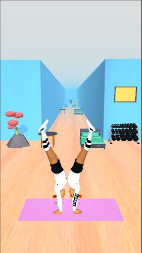 Flex Run 3D: Flexy Yoga スクリーンショット 1