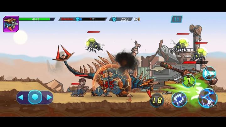 Mech War: Jurassic Dinosaur Screenshot 3