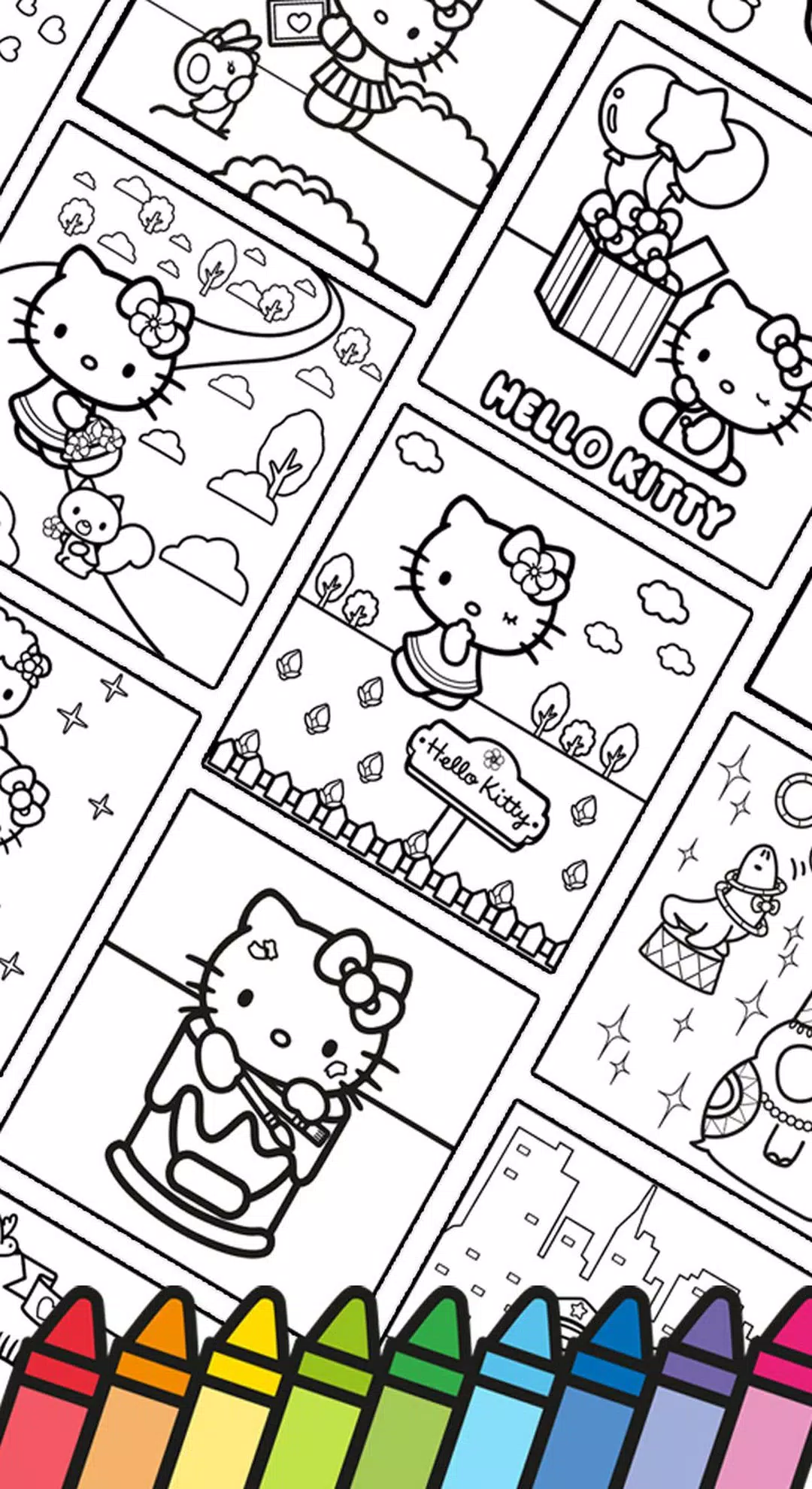 Schermata Hello Kitty: Coloring Book 2