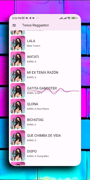 Reggaeton music ringtones Screenshot 2