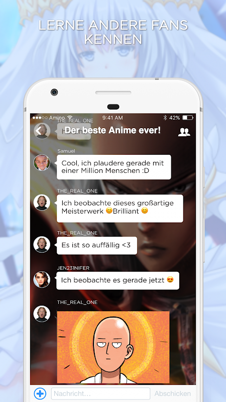 Anime und Manga Amino Deutsch スクリーンショット 1