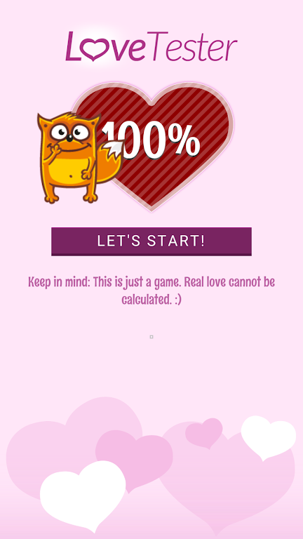 Love Tester - Find Real Love ภาพหน้าจอ 1