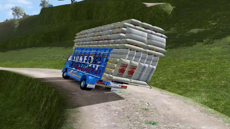 Truk Oleng Simulator Indonesia ภาพหน้าจอ 2