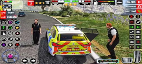 Police Car Game Police Sim 3D স্ক্রিনশট 0