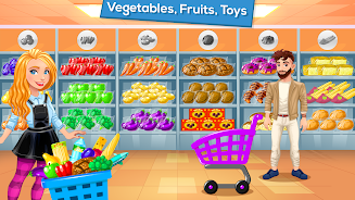 Super Market Shopping Games 스크린샷 1