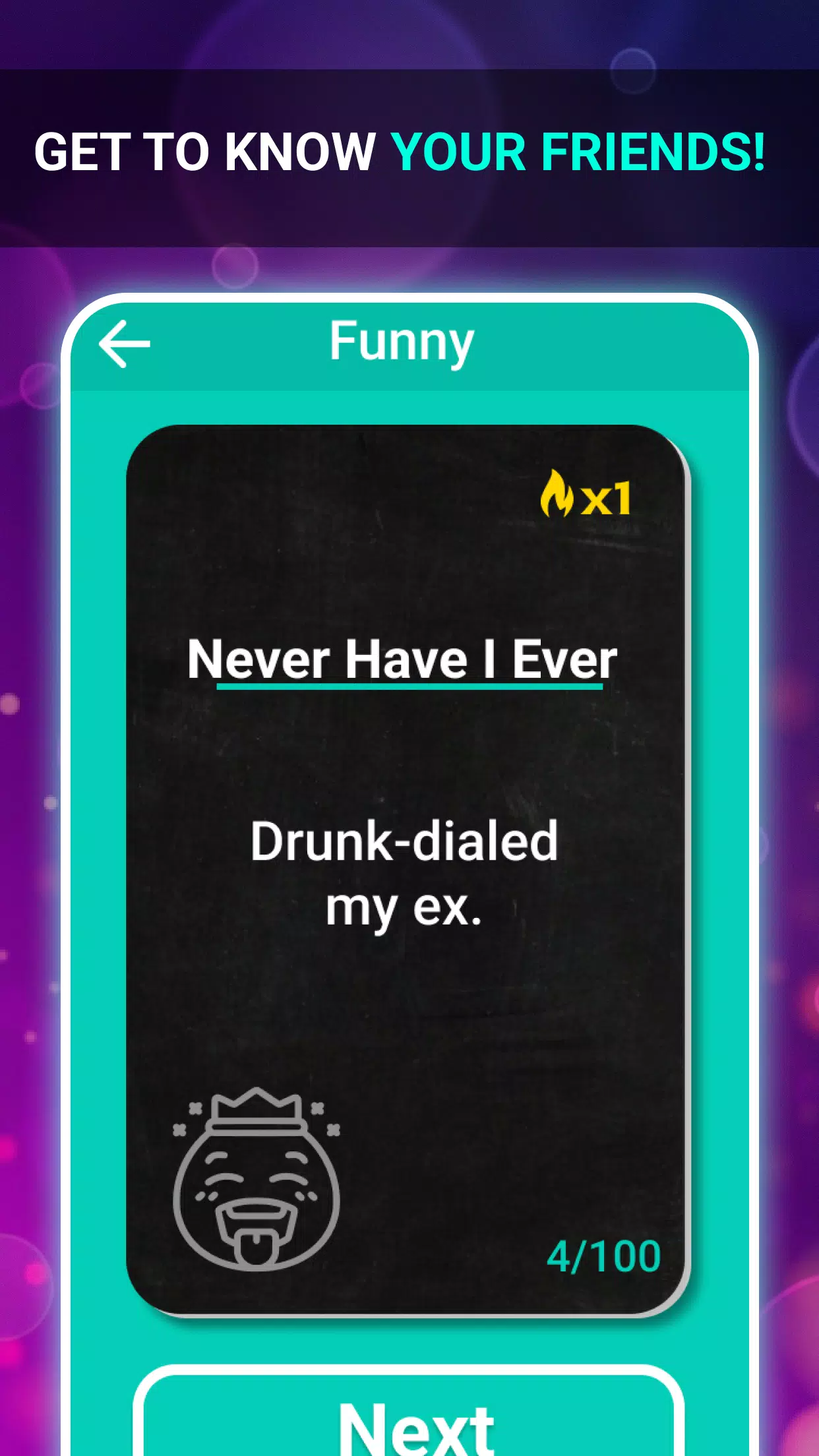 Never Have I Ever: Party Games ဖန်သားပြင်ဓာတ်ပုံ 3