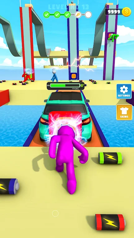 Head Connector Plug Race Game Screenshot 2