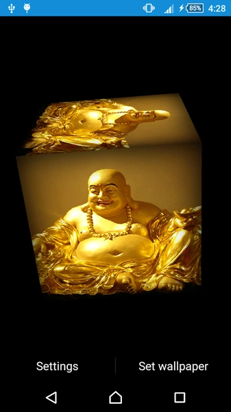 Laughing Buddha Live Wallpaper Ảnh chụp màn hình 2