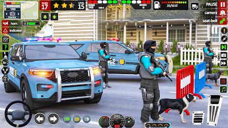 Car Game - Police Car Chase Captura de pantalla 2