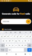 Ford radio code generator Ảnh chụp màn hình 1