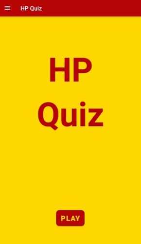 HP Quiz 螢幕截圖 0