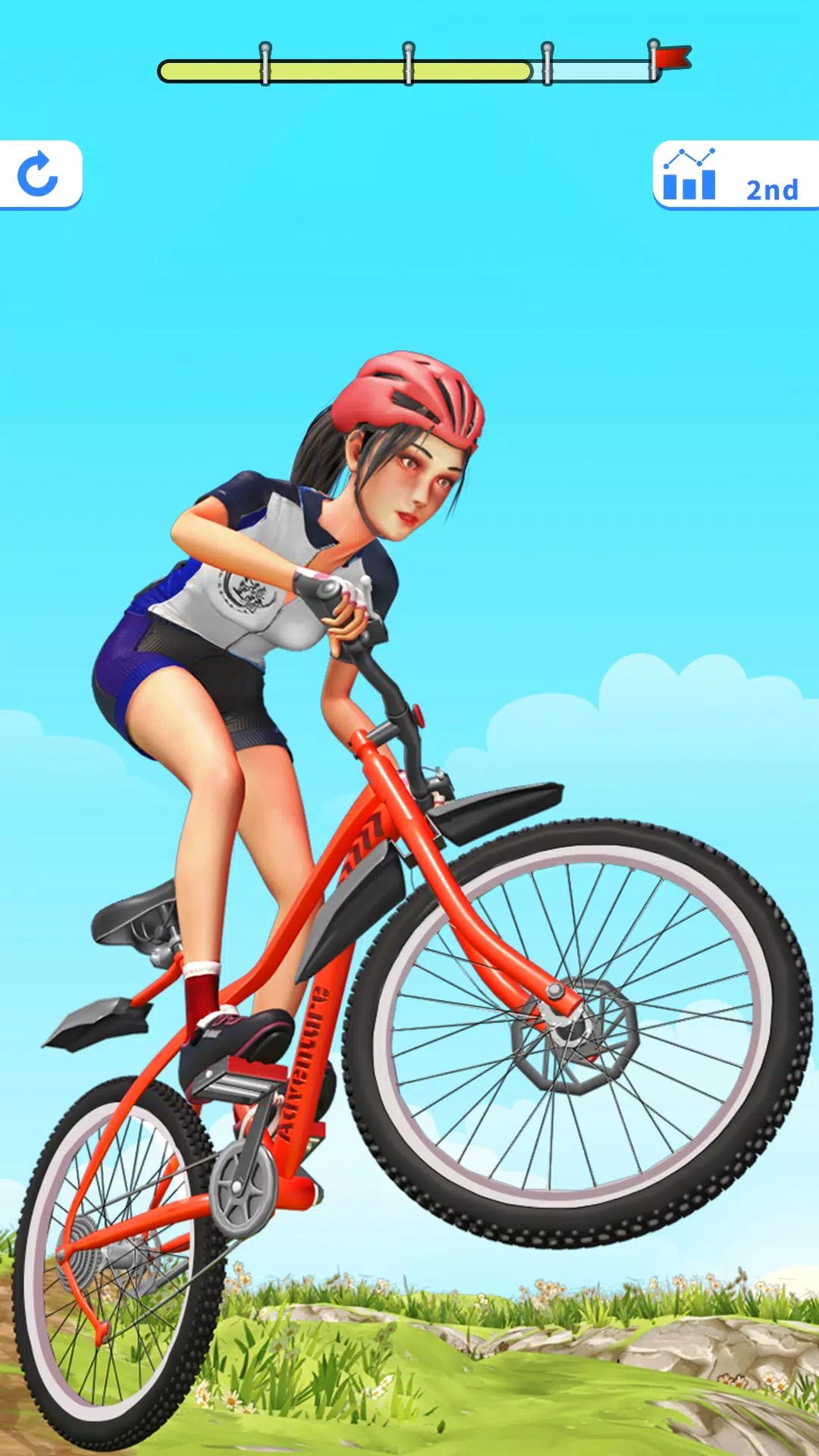 BMX Cycle Extreme Bicycle Game 螢幕截圖 1