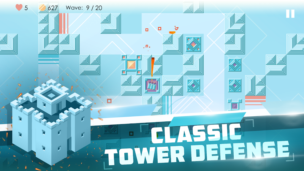 Mini TD 2: Relax Tower Defense Captura de tela 2