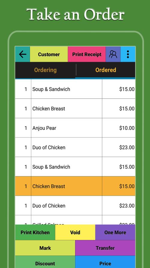 Restaurant Point of Sale - POS Screenshot 3