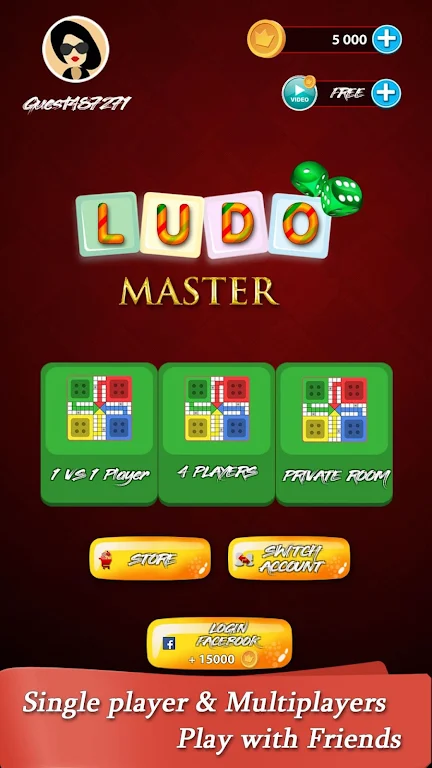 Ludo Master : Ultimate Dice Game Zrzut ekranu 1