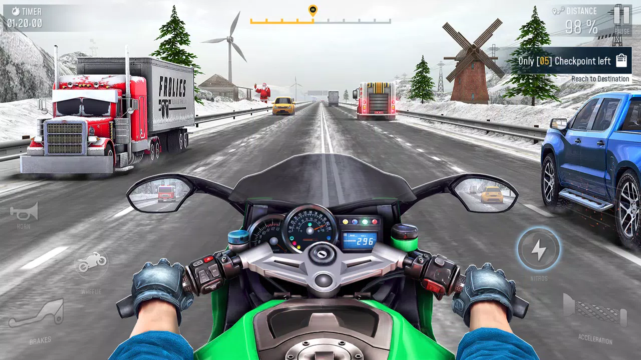 Rider 3D Bike Racing Games স্ক্রিনশট 1