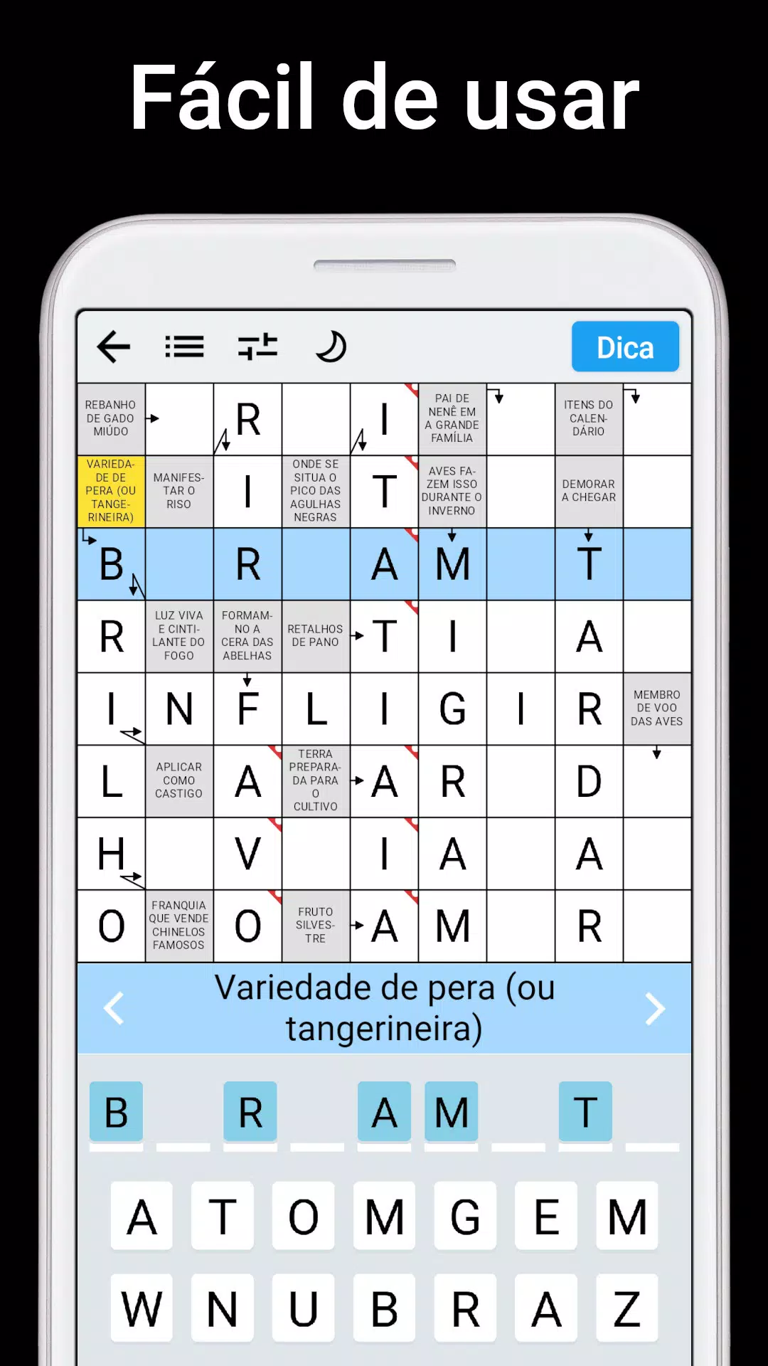 Palavras Cruzadas Diretas 螢幕截圖 3