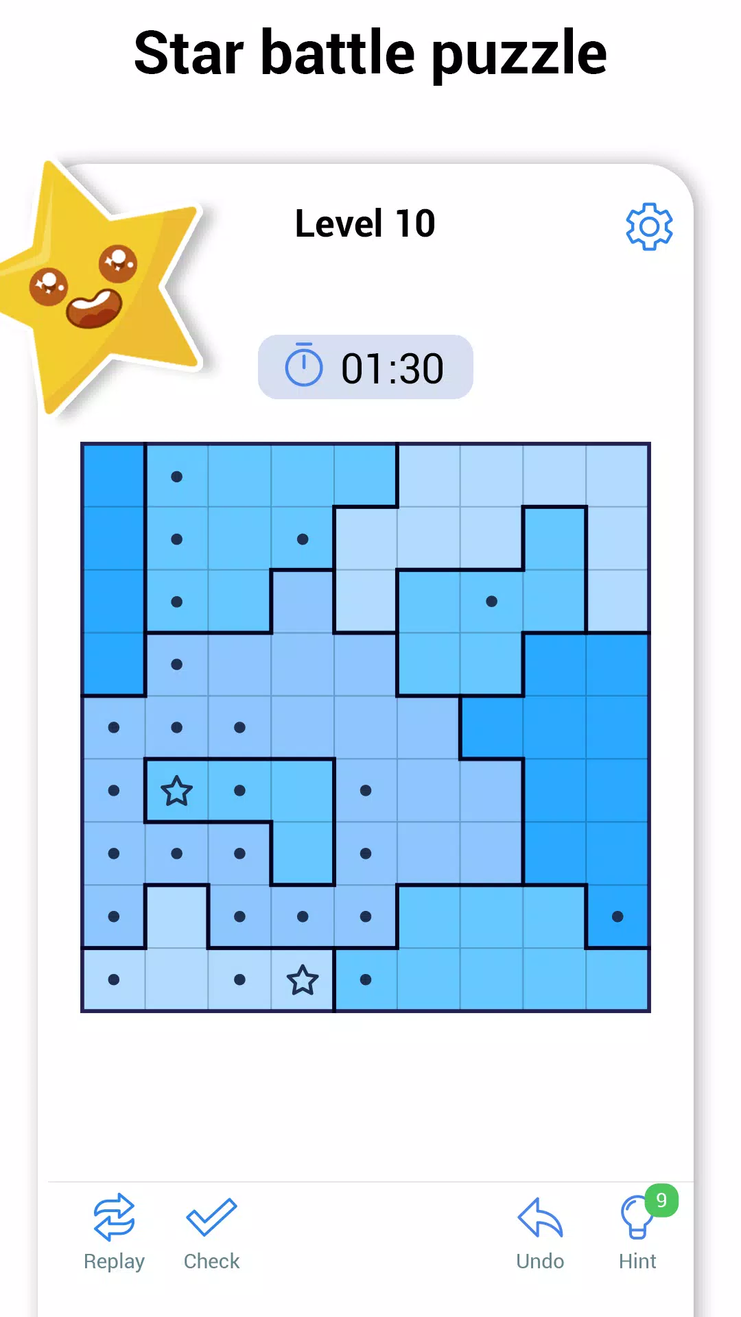 Star Battles - Logic Puzzles स्क्रीनशॉट 0