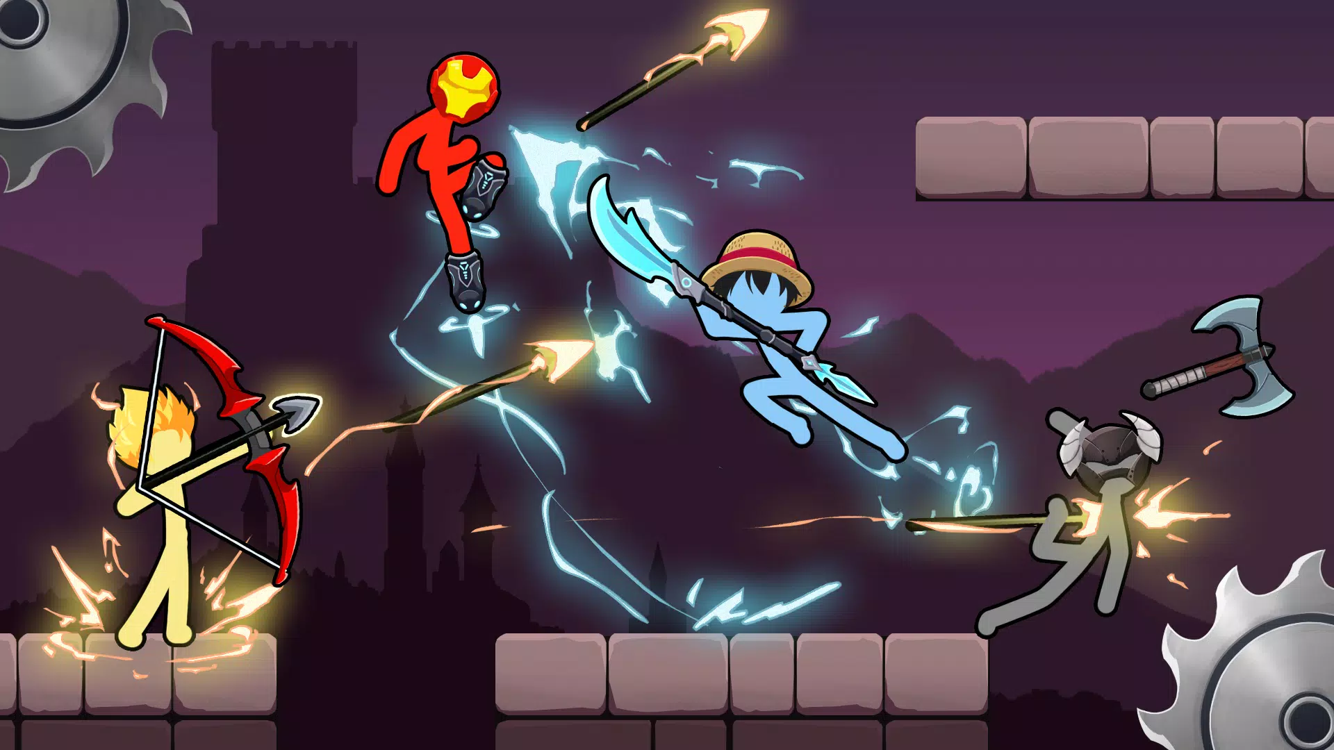 Stickman.IO: Weapon Master Captura de pantalla 2