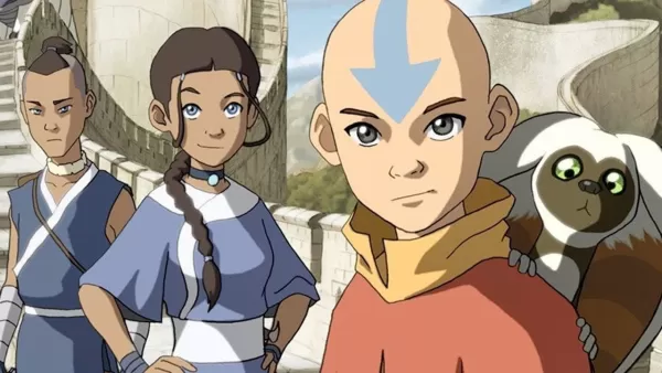 「Aang Avatar Movieのロゴが発表され、Paramountによって2026年10月にプッシュされたリリース」
