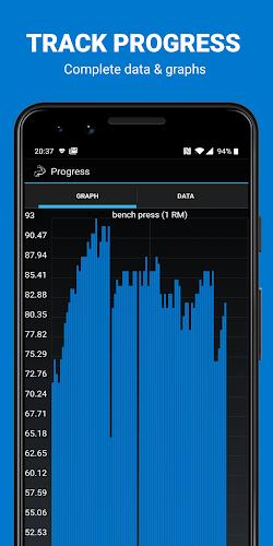 Bodybuilding Workout Log Screenshot 3