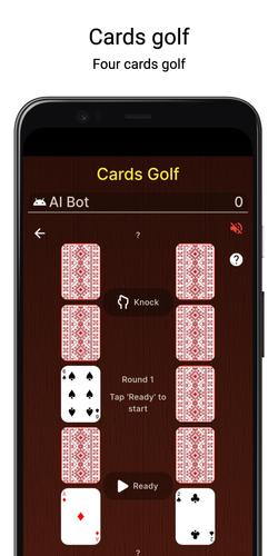 Schermata Cards Golf 1