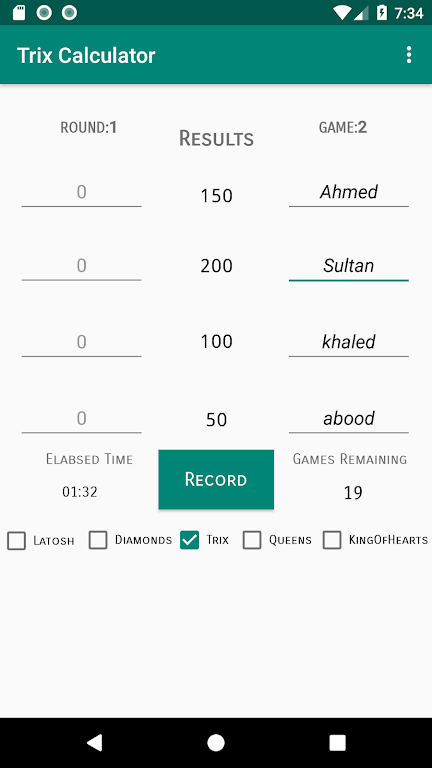 Schermata Trix Calculator 3