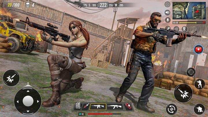 Commando Mission FPS Gun Games Tangkapan skrin 2