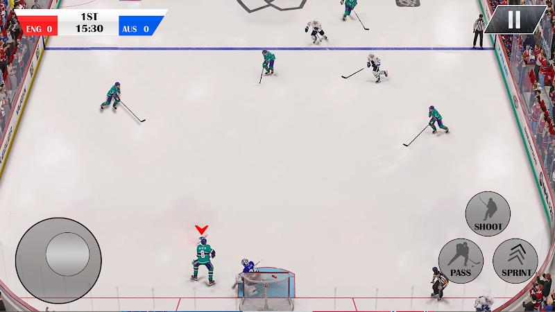 Ice Hockey Games 3D Ice Rage Screenshot 3