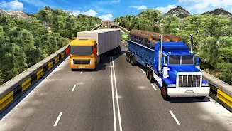 Offroad 18 Wheeler Truck Drivi Capture d'écran 2