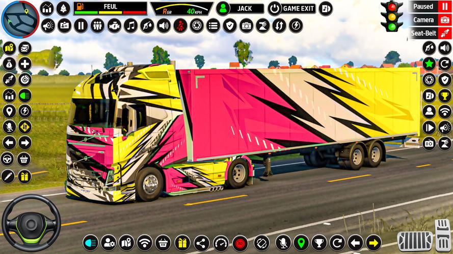 US Truck Driving 3D Truck Game Screenshot 3