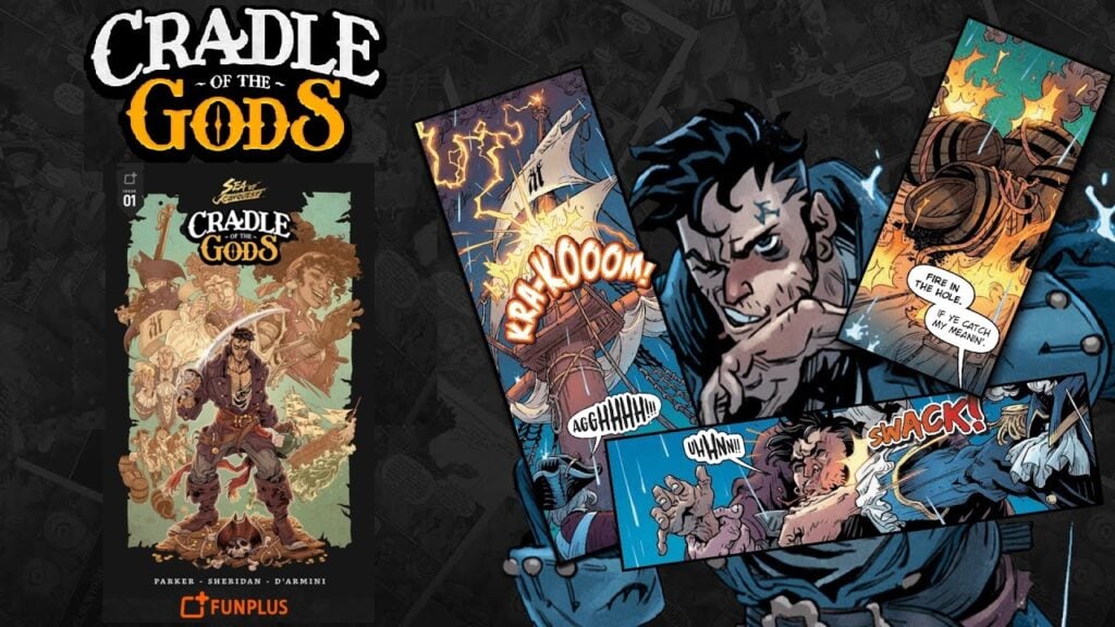 Cradle of the Gods è una nuova serie di fumetti che porta il mare di Conquest: Pirate War al livello successivo!