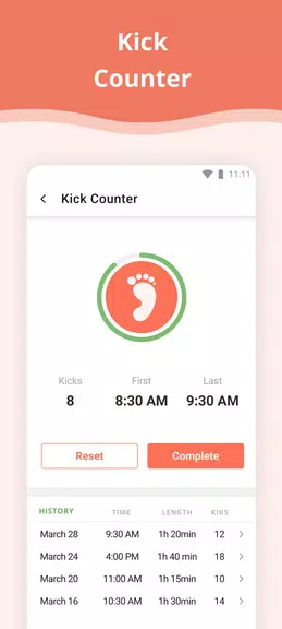 Pregnancy App Screenshot 2