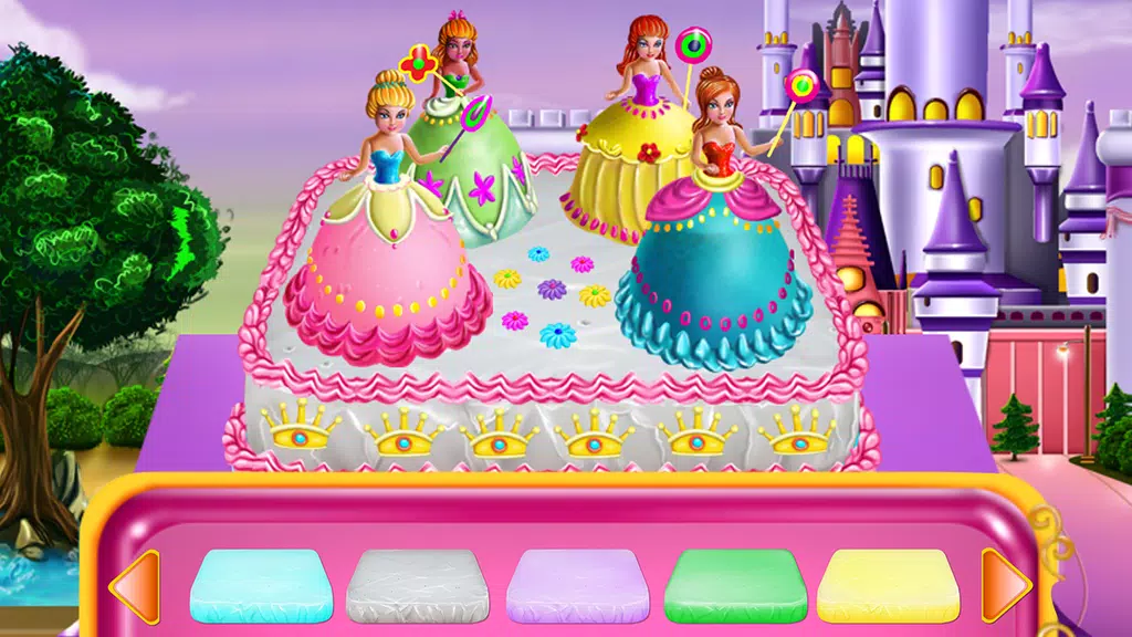 Princesses Cake Cooking 스크린샷 2