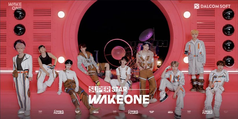 Superstar Wakeone permite que você toque as melhores músicas de bandas famosas de K-pop neste jogo de ritmo sofisticado