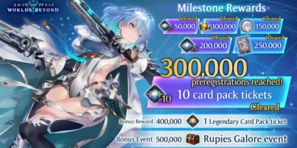 Shadowverse: Worlds Beyond Hits 300K Предварительная регистрация, раскрывает новые вехи
