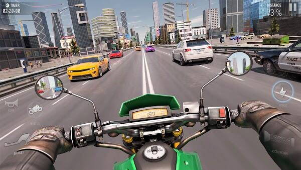 Juego de carreras de bicicletas BRR MOTO MOD 3D APK Money Unlimited