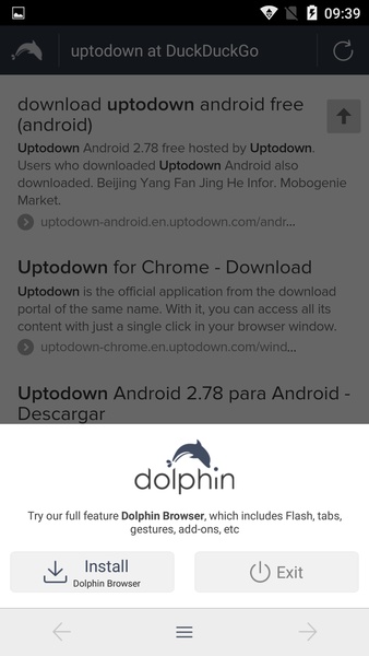 Dolphin Zero Incognito Browser Screenshot 0