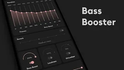 Flat Equalizer - Bass Booster Ekran Görüntüsü 2