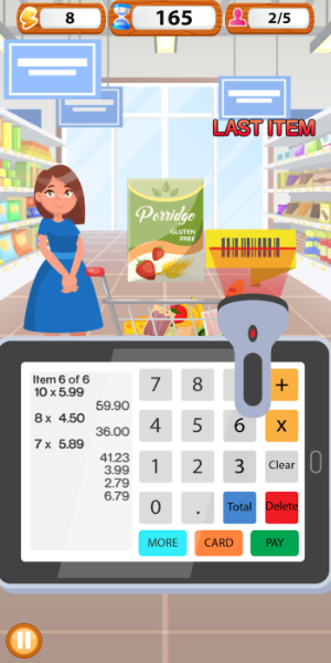 Supermarket Cashier Simulator Mod スクリーンショット 0