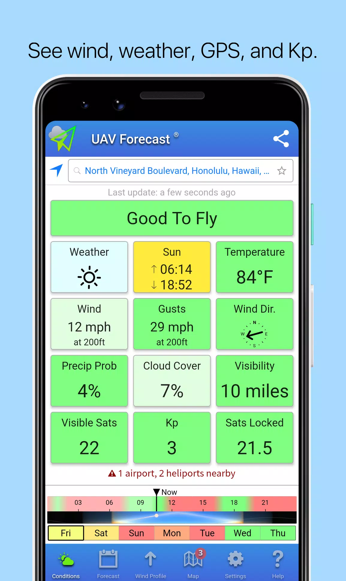 UAV Forecast スクリーンショット 0