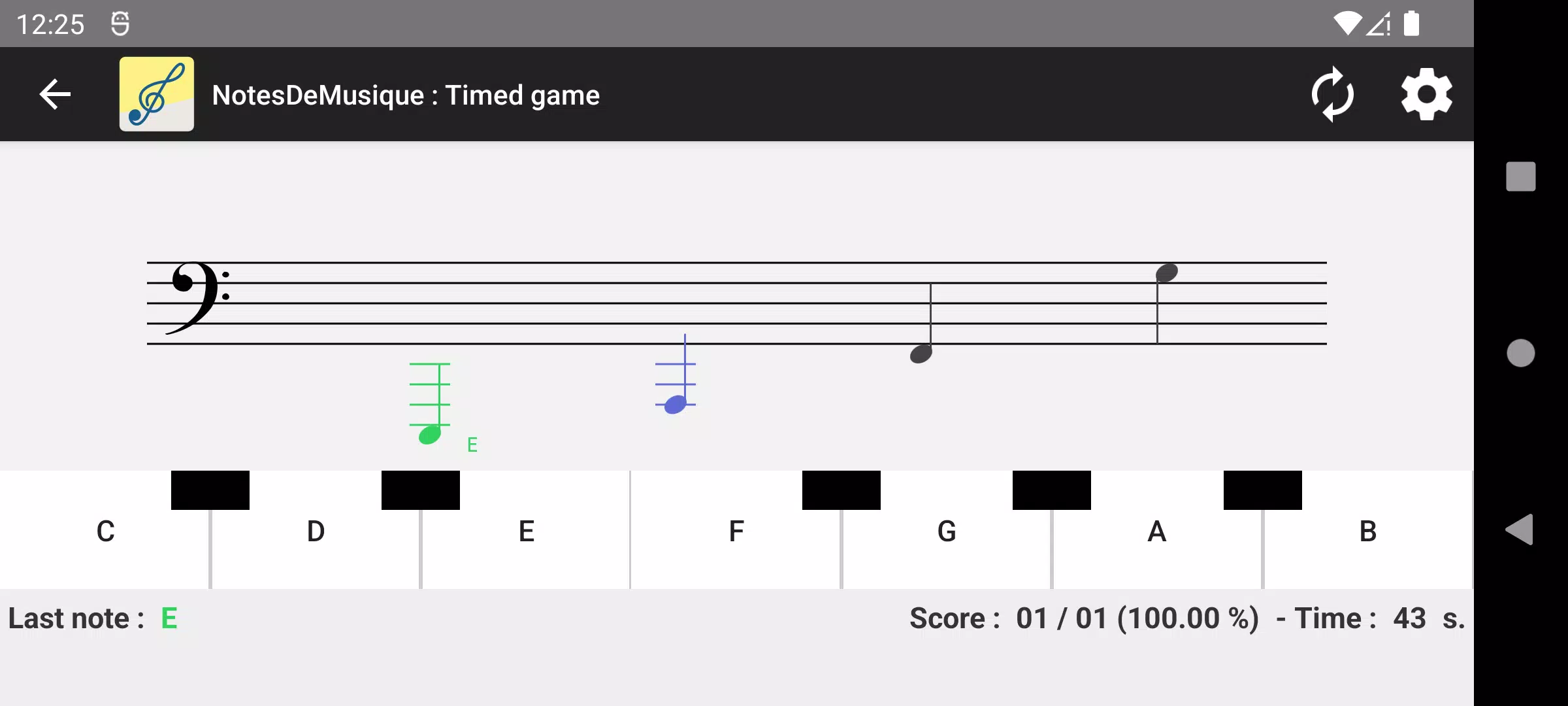 NotesDeMusique ภาพหน้าจอ 1