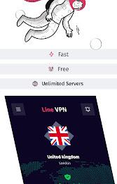 Line VPN ภาพหน้าจอ 0