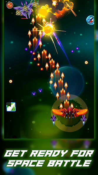 Galaxy Squad: Space Shooter Mod Tangkapan skrin 2