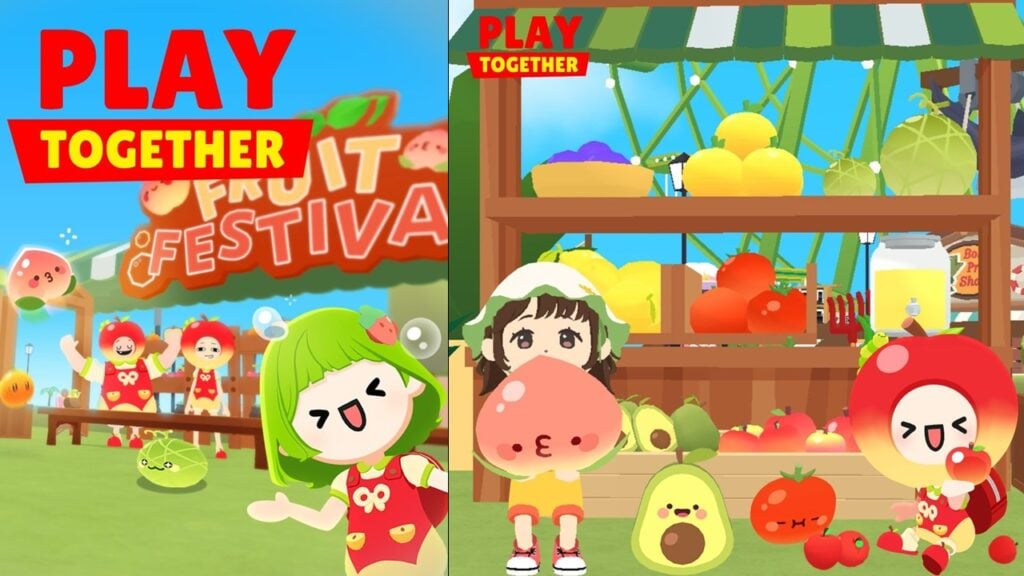 Als schattig vers ontmoet! Play Together begint een leuk fruitfestival