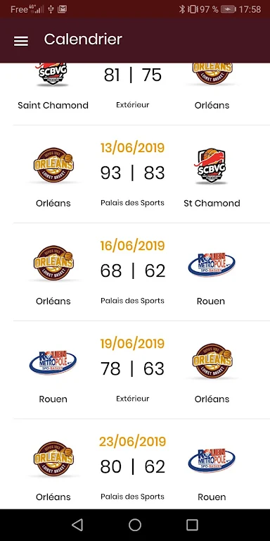 Orléans Loiret Basket - OLB Capture d'écran 2