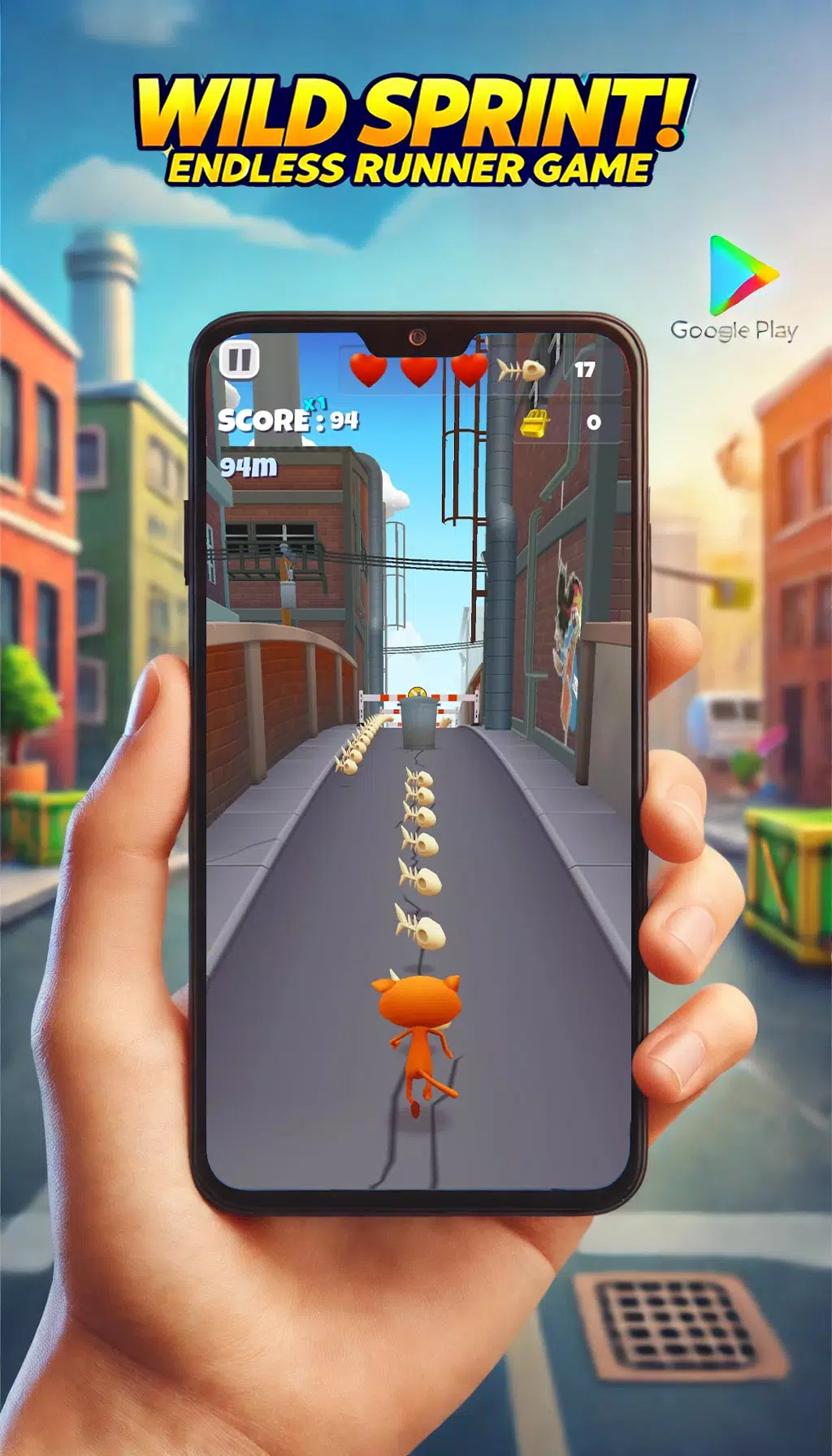 Wild Sprint: Endless Runner Screenshot 0