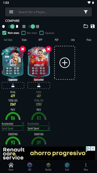 FUTBIN FC 25 Evolutions & More Schermafbeelding 1